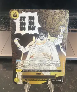 One Piece OP16-116 ZEHAHAHAHAHA! Alternate Art The Time of Battle EVENT RARE - Image 3