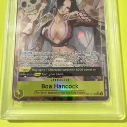 2025 One Piece OP14 JP Boa Hancock Alt. Art PSA 10 - Image 3