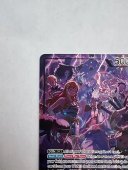 NM Monkey.D.Luffy OP09-061 Alt Art Leader 2nd Anniversary Four Emperors - Image 4