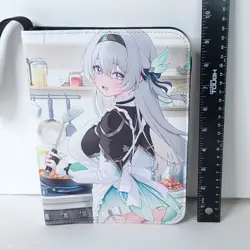 Firefly Wedding Double Sided Cooking Card Binder 3-Ring Anime Waifu 10 in Folder - Image 3