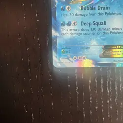 Pokemon Vaporeon EX Full Art Ultra Rare Holo Card Generations 24/83 180 HP - Image 3