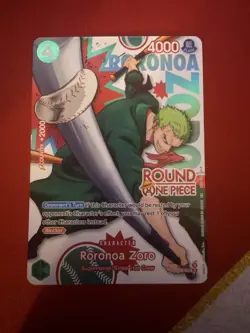 Zoro PRB02-006 (ENGLISH) - One Piece x Round 1 Promo Card - Image 1