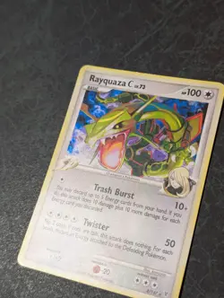 Pokemon TCG Rayquaza C Supreme Victors Holo Rare Card 8/147 LP Condition - Image 2