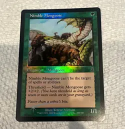 Wizards of the Coast MTG Nimble Mongoose Odyssey Foil English #258/350 - Image 1