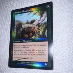 Wizards of the Coast MTG Nimble Mongoose Odyssey Foil English #258/350 - Image 4
