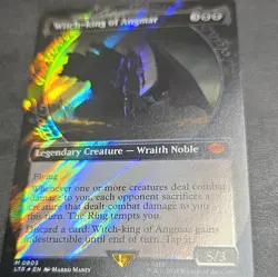 Wizards of the Coast Witch-king of Angmar Surge Foil Mythic Black LTR English - Image 1