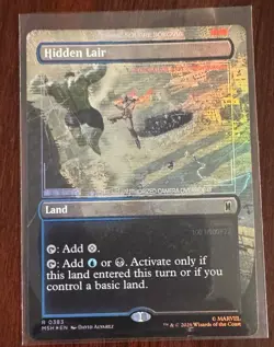 Hidden Lair (Borderless) Marvel Super Heroes Foil - Image 1