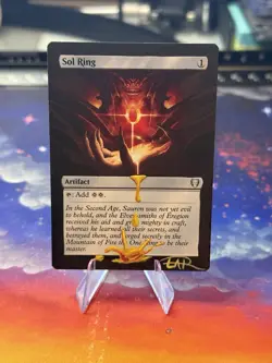Altered Sol Ring Full Art Lord Of The Rings Magic the Gathering￼ - Image 1