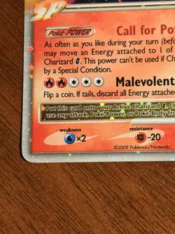 Pokemon Charizard G LV.X Holo Ultra Rare LP Vintage Card 143/147 Supreme Victors - Image 5