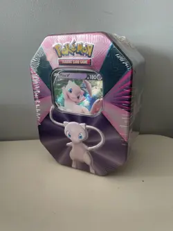Pokemon TCG Mew V Tin Sealed Promo Kit 2021 English 1 Card MPN 210-80840 - Image 2