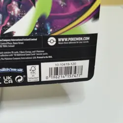 Pokemon TCG Mega Evolution Pitch Black 3 Booster Packs (Lot 2) Binacle Promo - Image 4