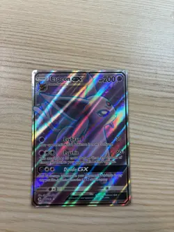 2017 Pokemon Sun & Moon Espeon GX 140/149 Full Art Ultra Rare NM Listing 1/3 - Image 2