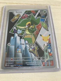 Snivy First Partner Illustration Rare 049 Pokemon - Image 1