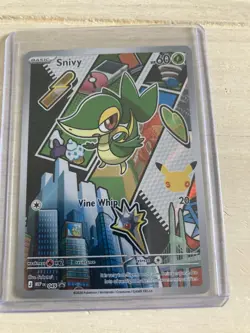 Snivy First Partner Illustration Rare 049 Pokemon - Image 2