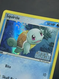 Squirtle EX Crystal Guardians 63/100 Reverse Holo Stanped Pokemon TCG - CLEAN #2 - Image 2