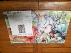 Gundam Card Game Suletta And Miorine Evx02 Playmat And Card Set Bandai Card Fest - Image 1