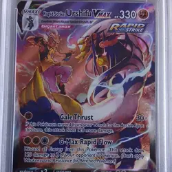 Pokemon TCG 2022 Brilliant Stars Rapid Strike Urshifu VMAX Holo PSA 10 TG21 - Image 2