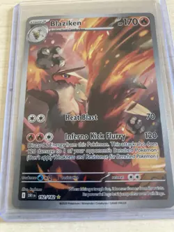 Blaziken 192/182 Illustration Rare Pokemon Destined Rivals - Image 1
