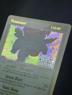 Venusaur EX Crystal Guardians 28/100 Reverse Holo Stamped Pokemon TCG - MINTY - Image 2
