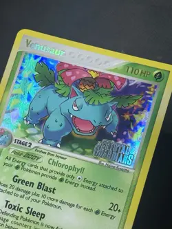Venusaur EX Crystal Guardians 28/100 Reverse Holo Stamped Pokemon TCG - MINTY - Image 3