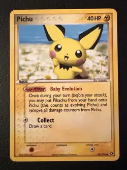 Pokemon EX Emerald - Pichu 59/106 - Image 1
