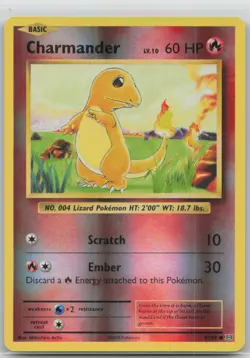 Charmander 9/108 XY - Evolutions Reverse Holo Common Pokemon TCG MP - Image 1
