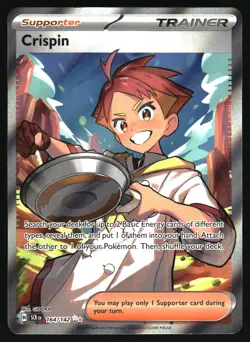 Pokemon Crispin SV07: Stellar Crown 164/142 NM - Image 1