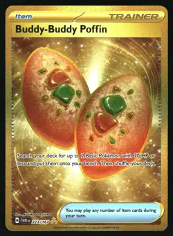 Pokemon Buddy-Buddy Poffin SV06: Twilight Masquerade 223/167 NM - Image 1