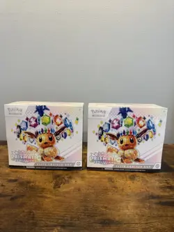 Pokemon Prismatic Evolutions ETB Lot of 2 (FACTORY SEALED) - Image 1