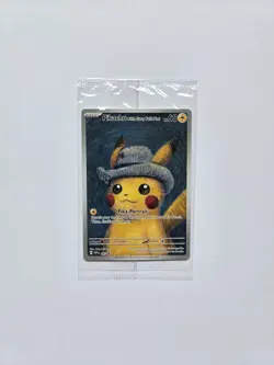 Pikachu with Grey Felt Hat 085 Sv: Scarlet & Violet Promo Card Van Gogh Sealed - Image 1