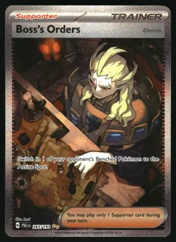 Pokemon Boss's Orders SV02: Paldea Evolved 265/193 NM - Image 1