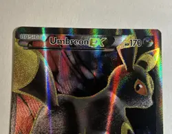 Pokemon TCG Fates Collide 2016 Full Art Holo Rare Card Umbreon EX 119/124 XY NM - Image 4