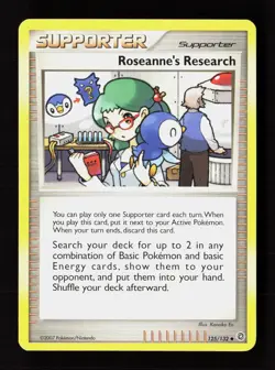 Roseanne's Research 125/132 Uncommon Secret Wonders Pokemon Near Mint - Image 1