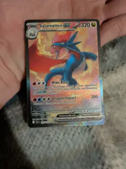 Pokemon TCG Salamence ex 187/159 Sv09: Journey Together Special Illustration N/M - Image 1