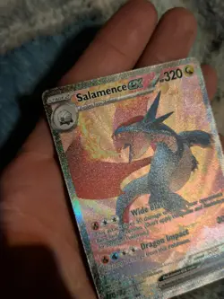 Pokemon TCG Salamence ex 187/159 Sv09: Journey Together Special Illustration N/M - Image 5