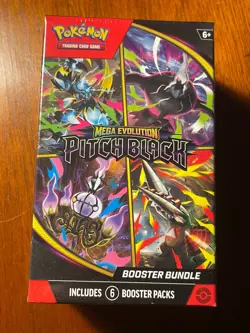 Pokemon TCG: Mega Evolution Pitch Black Booster Bundle In Hand 🟢 - Image 1
