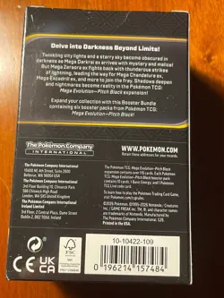 Pokemon TCG: Mega Evolution Pitch Black Booster Bundle In Hand 🟢 - Image 2