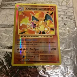 Pokemon TCG Charizard 🔥 11/108 Rare Reverse Holo XY: Evolutions LP - Image 1
