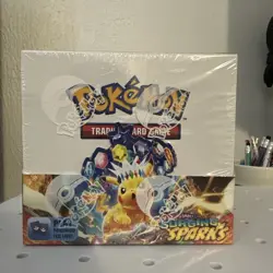Sarlet & Violet Surging Sparks Booster Box (36 Packs), New/Sealed! Pokemon TCG - Image 1