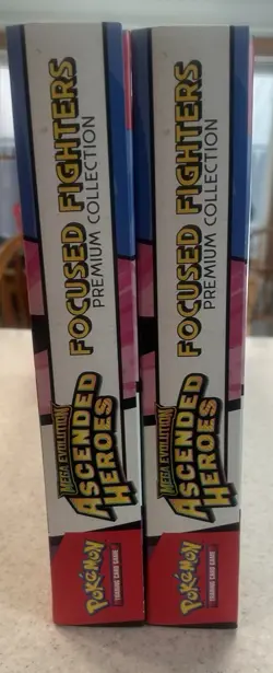 Pokemon TCG Sealed Ascended Heroes Focused Fighters Premium Collection X2 - Image 4