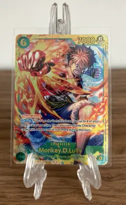 One Piece Monkey D Luffy OP13-118 Carrying On His Will SEC, English - Image 1