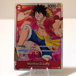 One Piece CCG Monkey D. Luffy OP01-024 Character Alt Art Foil SR EN - Image 1