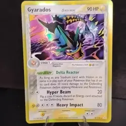 Pokemon Gyarados Delta Species Holo Rare Card 8/110 Stage 1 HP90 English 2006 - Image 1