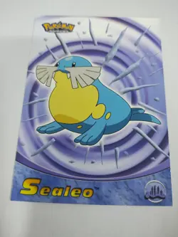 MINT GLOSSY Pokemon Advanced Sealeo Topps 70 Card Baby Seal Cute - Image 1