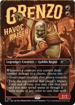 Grenzo, Havoc Raiser - Near Mint MTG Secret Lair - Image 1