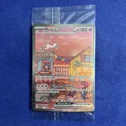 Pokemon 151 TCG - Mew ex 053 Sv: Scarlet & Violet Promo Card Holo - SEALED - Image 1