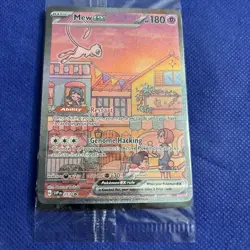 Pokemon 151 TCG - Mew ex 053 Sv: Scarlet & Violet Promo Card Holo - SEALED - Image 2