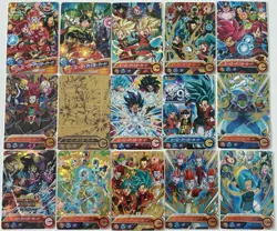 Super Dragon Ball Heroes Hero Avatar Card 15-Card Lot Light Played JP - Image 1