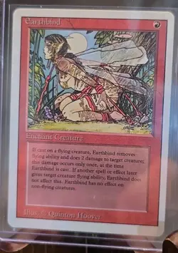 Earthbind Revised Edition MTG Regular Moderately Played - Image 3