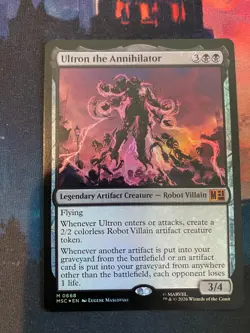 MTG Marvel Super Heroes Ultron the Annihilator Foil - Image 1